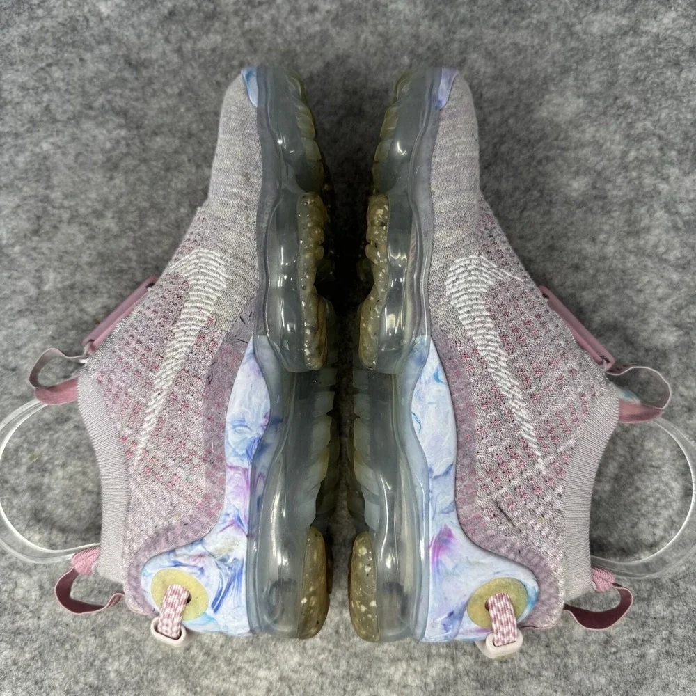Nike‎ Air VaporMax Flyknit Shoes Womens Size 7.5 Pink Athletic Trainers Sneakers